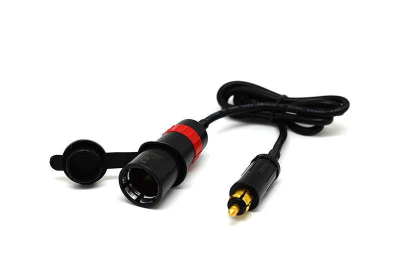 [Australia - AusPower] - Cliff Top Hella (DIN) to Cigarette Lighter Power Socket Adaptor with Solid Lock Function - Prevent the Plug Falling Out 