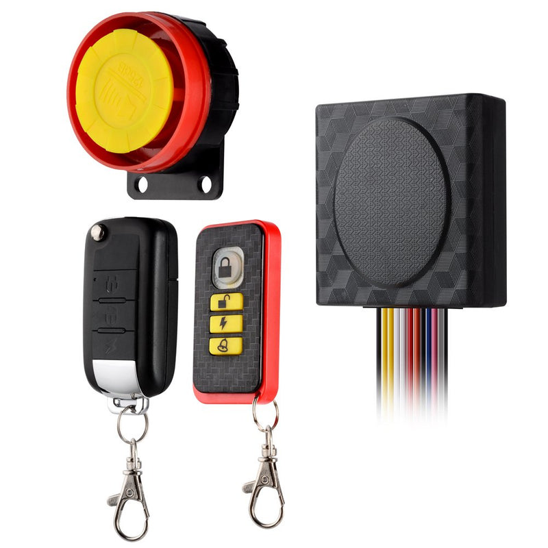 [Australia - AusPower] - BlueFire® Motorcycle Security Kit Alarm System Anti-Hijacking Cutting Off Remote Engine Start Arming Disarming 