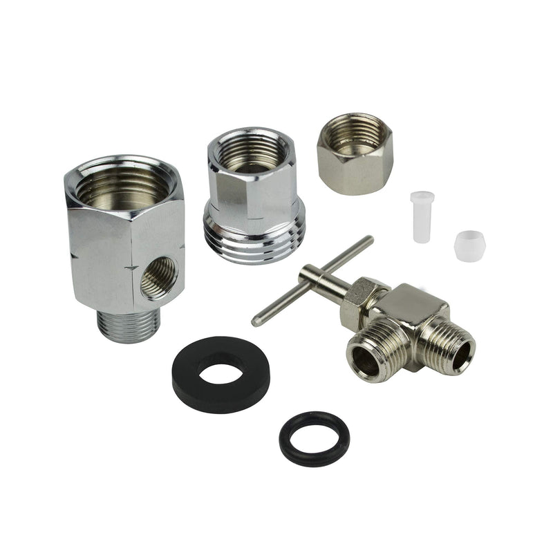 [Australia - AusPower] - APEC Water Systems Feed Water Adapter 1/2" & 3/8" for Undersink System (SADDLE-FEED-1238) 