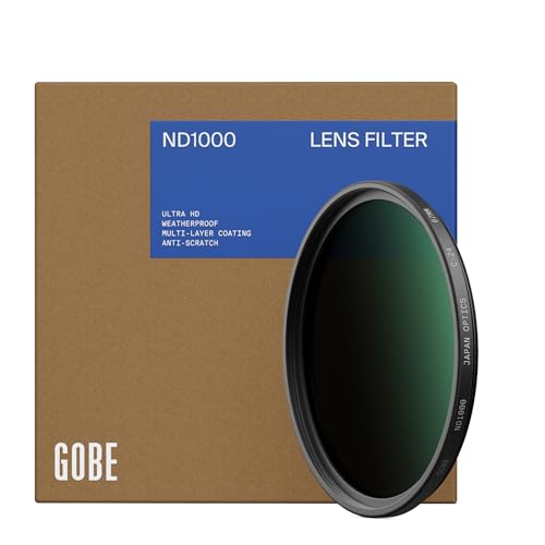 Gobe 49mm ND1000 (10 Stop) ND Lens Filter