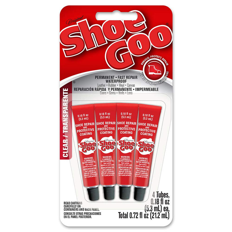 [Australia - AusPower] - Shoegoo 5510110 Mini Adhesive (4 Pack), 0.18 fl. oz., clear 