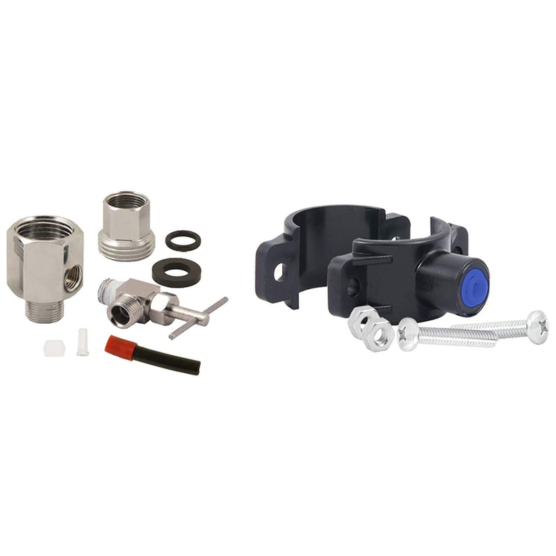 [Australia - AusPower] - APEC Water Systems Replacement Feed Water Adapter & Drain Saddle Valve For Undersink System (MOVEKIT) 