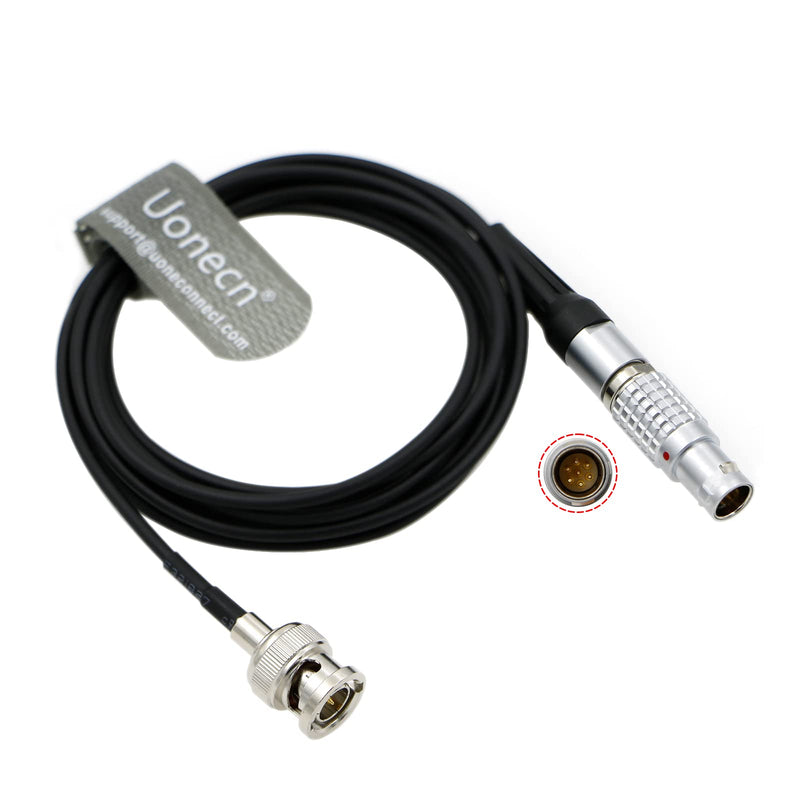 [Australia - AusPower] - Uonecn Nor1438 BNC to 1B 7 Pin Male Run Stop Cable for Measuring Instruments Norsonic System. 