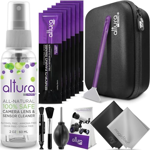 Altura Photo Camera Cleaning Kit, Full Frame Sensor Cleaner DSLR Mirrorless