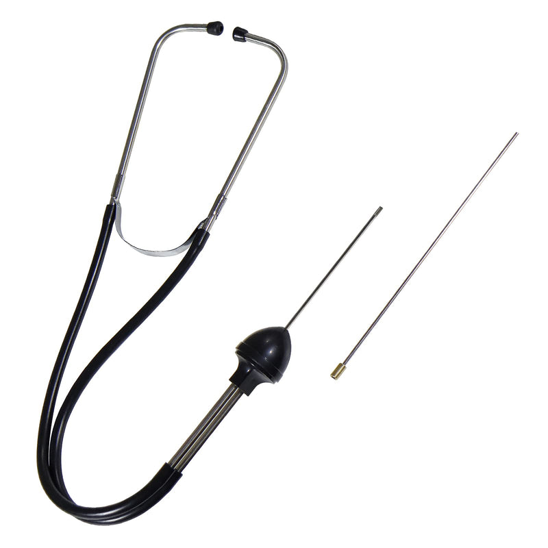 CCLIFE Mechanic Stethoscope Motor Car Machine Diagnostic Tool | With two 300 mm steel tips for engine troubleshooting. Ideal for engine blocks, cylinder heads, gears and bearings.