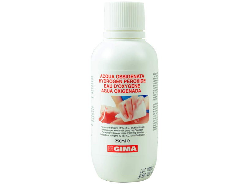 Gima Deburring Countersink, Hydrogen Peroxide, 250 ml, Pack of 12)