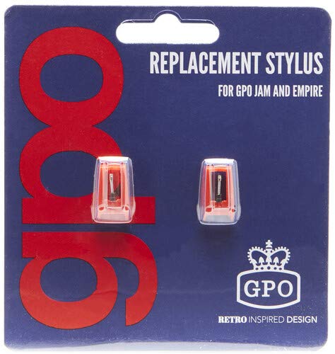 [Australia - AusPower] - GPO GPONEEDLEEMP/Che Stylus Needle 2 Pack EMP/Ches/JAM/Berm Red 