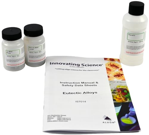 ALDON Innovating Science Formation of Eutectic Alloys chemical demonstration kit for specialty metals