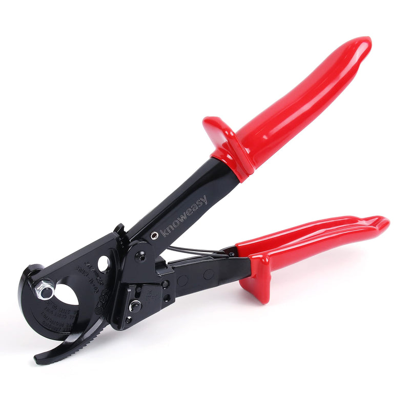 [Australia - AusPower] - Knoweasy Cable Cutter and Ratchet Wire Cutter Works for Aluminum and Multi-core Cables up to 240mm² HS325A 