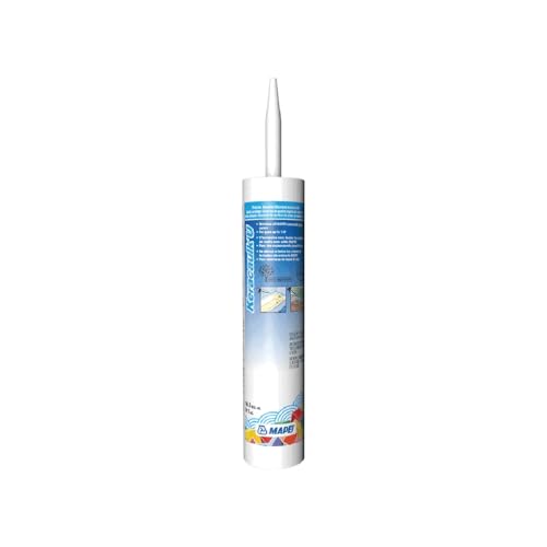 Mapei Keracaulk U unsanded silicone caulk in Bahama Beige, 10.5 oz tube