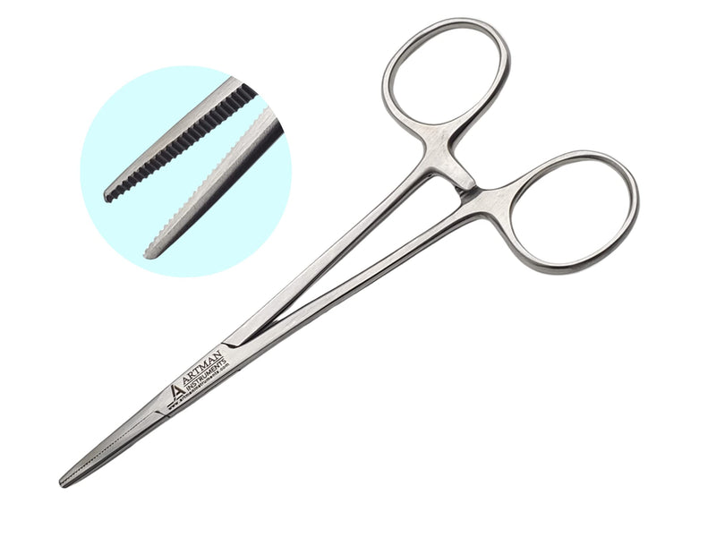 [Australia - AusPower] - Artery Forceps Straight 5 inches Mosquito Orthodontic Dental Surgical hemostat by Wise LINKERS 