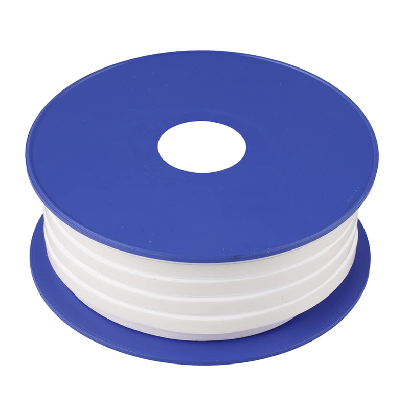 YJINGRUI PTFE Sealing Tape, Teflon Tape, 1/4 Inch(W) X 394 Inches(L) | Expanded Sealant Tape, PTFE Adhesive Tape, 7mm(W) X 10m(L)