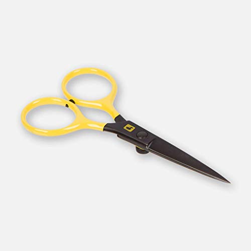 Loon Outdoors Razor 5-inch scissors with sharp stainless steel blades for fly tying