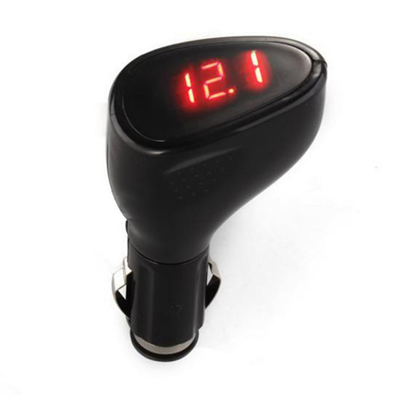 [Australia - AusPower] - Eaglerich Car Vehicle Voltmeter Voltage Gauge Volt Meter Cigarette Plug Monitor 12V 
