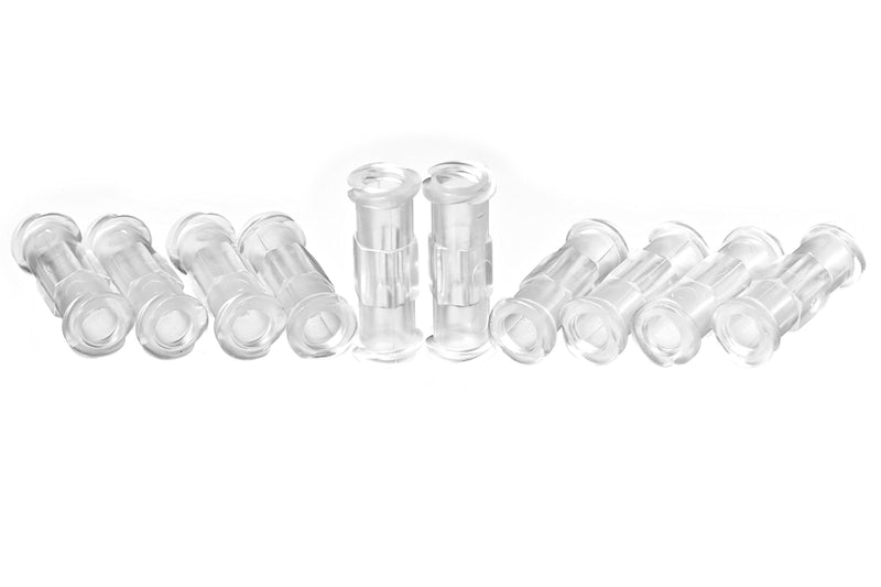 [Australia - AusPower] - Syringe Coupler, Luer Lock Adaptor (Polypropylene) - Female-to-Female (Qty: 10) 