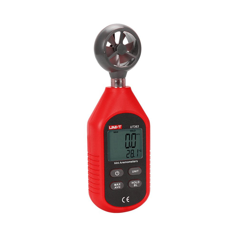 [Australia - AusPower] - UNI-Tuni-T UT363 LCD Anemometer Gauge Measure Thermometer 
