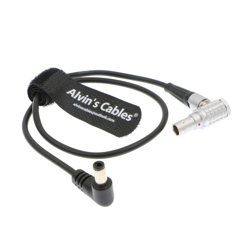 [Australia - AusPower] - Alvin's Cables DC Right Angle to 2 Pin Male Cable for Teradek Bolt Transmitter, Z-CAM E2 Flagship Series Cameras (E2-S6/E2-F6/E2-F8) from Tilta Battery Plate 45CM RA 2 pin to RA DC 