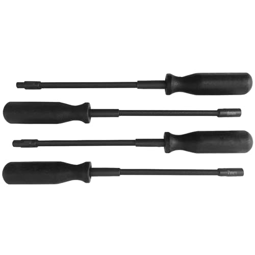 CTA Tools 1051 Flex Nut Driver Set, 4-piece 5mm, 6mm, 7mm, and 8mm screwdrivers and nut drivers
