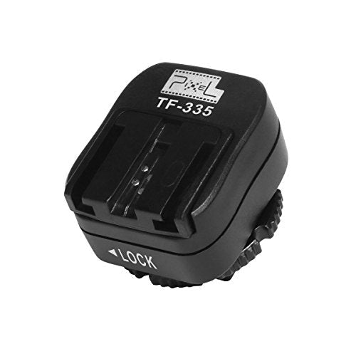 Pixel TF-335 Hot Shoe Mount TTL Hot Shoe Adapter for Sony Cameras A7 A7S A7SII A7R A7RII A7II NEX6 RX1 RX1R RX10 RX100II HX50 A6000 A6300 and Sony Flash Speedlite HVLF58AM HVLF56AM MINOLTA 5600HS