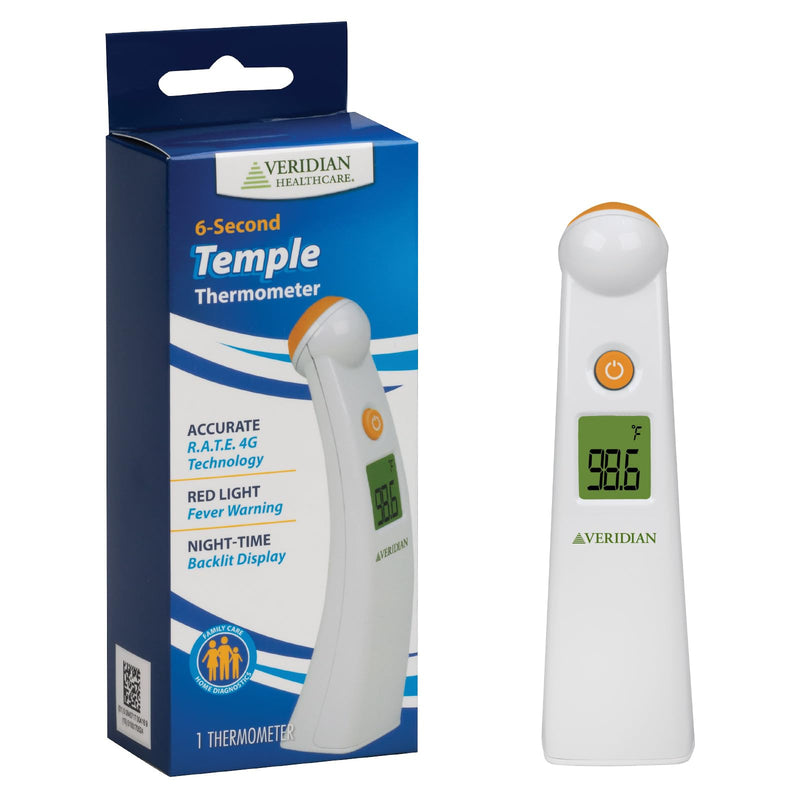 Slim Line Package Mini Temple Touch Thermometer