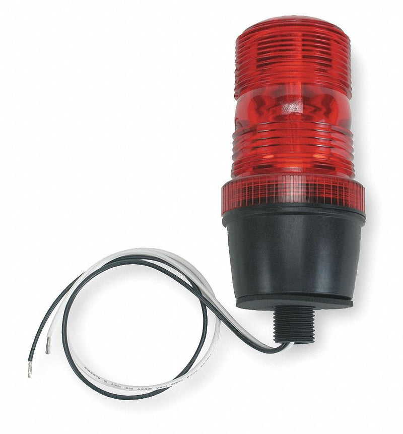 [Australia - AusPower] - Warning Light, Strobe Tube, Red, 120VAC 