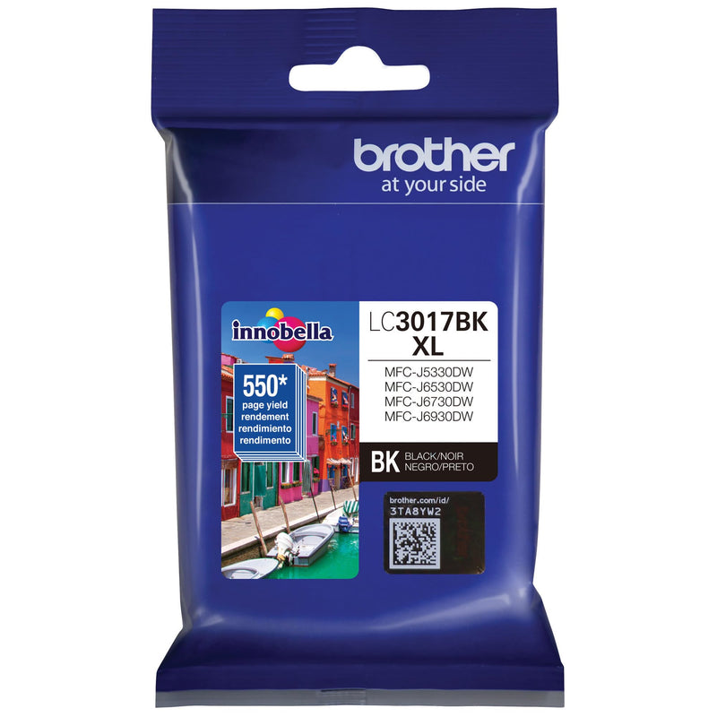 Brother LC3017BK High Yield Black Ink Cartridge Pack of 1