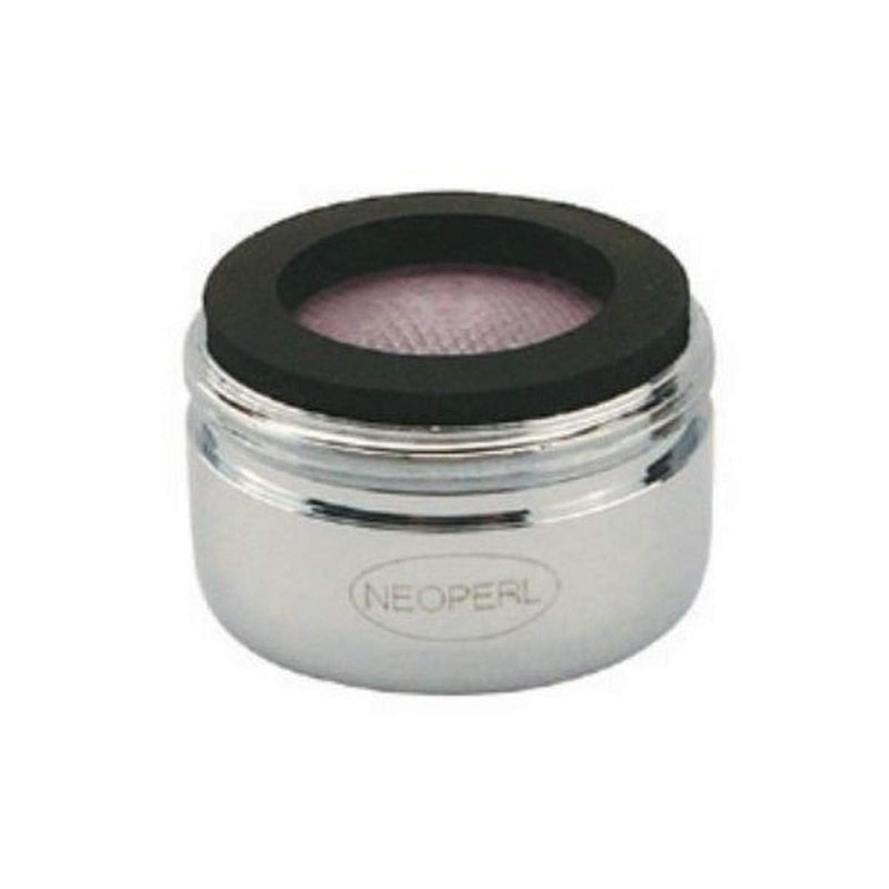 [Australia - AusPower] - Neoperl 14 5700 5 PCA Perlator HC California Economy Flow Male Aerator, 1.2 GPM, Small, Aerated, Honeycomb Screen, Pink/Clear Dome, 13/16"-27 Threads, Chrome, Brass 