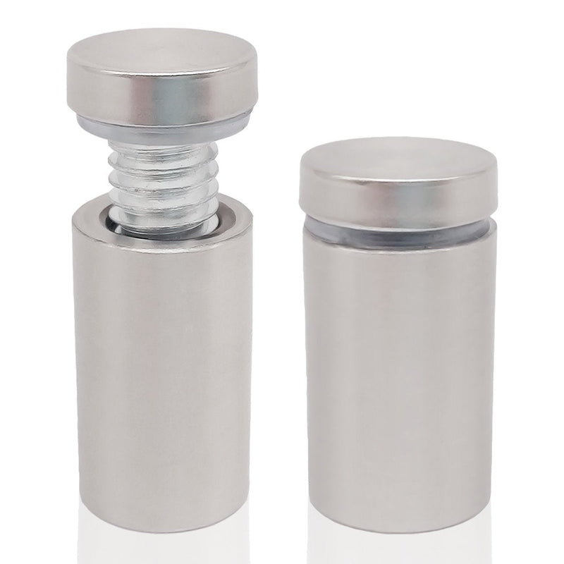 [Australia - AusPower] - Lantee Standoff Screws - 1/2 x 1-3/16 Inch Stainless Steel Sign Standoff Mounting Hardware for Acrylic, Glass & Picture - 20 Pcs 12mm x 30mm 1/2" x 1-1/8" / 12 x 30mm 