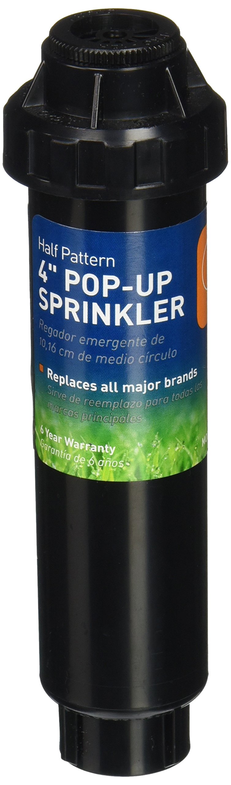 [Australia - AusPower] - Orbit 54345 4" Pop-Up Spray Head Sprinkler with Half Pattern Nozzle 1 