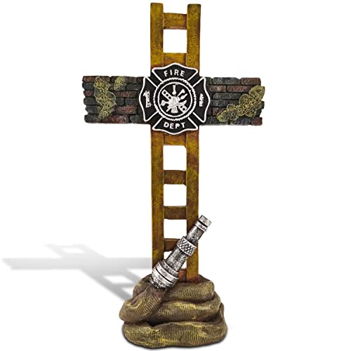 Firefighter Gift Statue, 10 Inch Home Decor Figurine