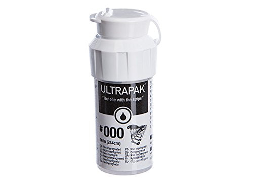 [Australia - AusPower] - Ultrapak Dental Gingival Retraction Knitted Cord Size 000 Ultradent (9331) 