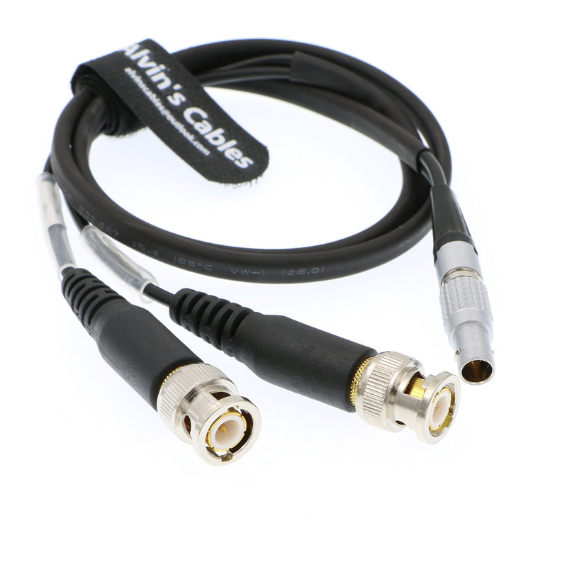 [Australia - AusPower] - Alvin's Cables TIME Code Input Output Cable for Sound Devices XL LB2 5 Pin Male to BNC 
