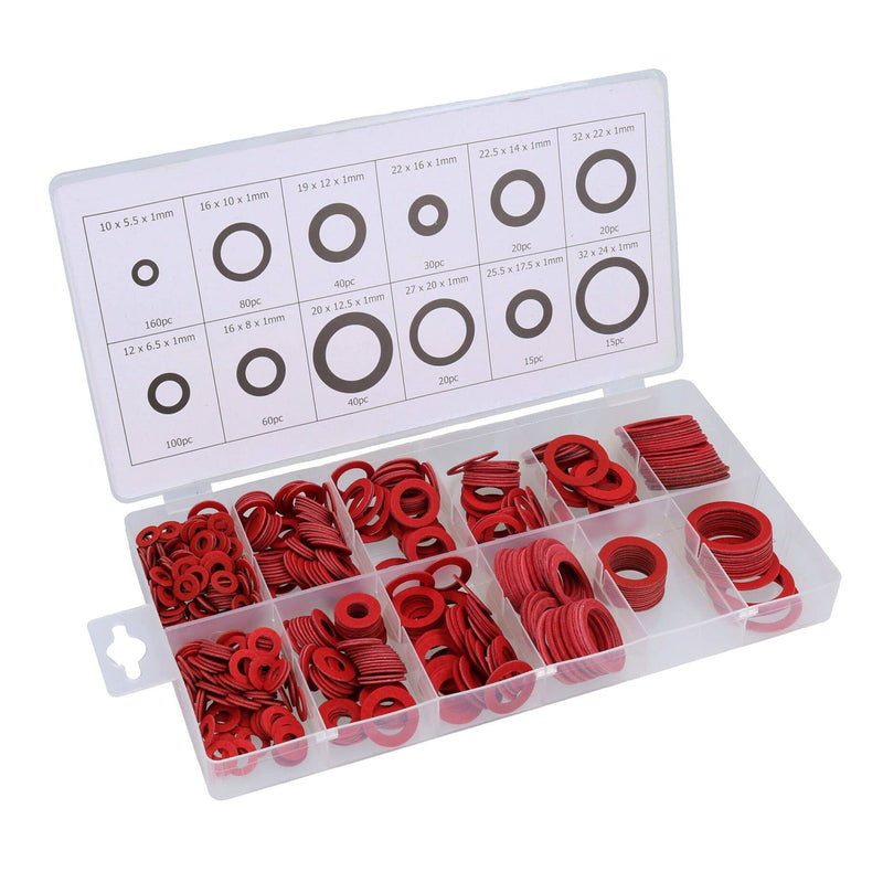 [Australia - AusPower] - Fibre/Sealing Washer Assortment 600pc AST4 