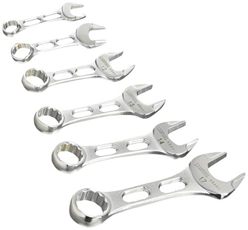 旭金属工業 ASH Lightool LCWUS60 combination wrench flat-lay product view