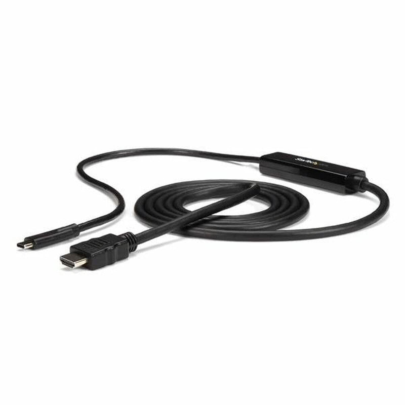 [Australia - AusPower] - StarTech.com USB C to HDMI Cable - 3 ft / 1m - USB-C to HDMI 4K 30Hz - USB Type C to HDMI - Computer Monitor Cable (CDP2HDMM1MB) White 