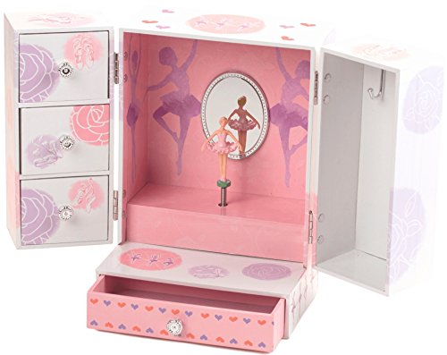 San Francisco Music Box Ballerina Ultra Fancy Musical Jewelry Box