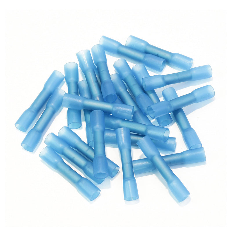 [Australia - AusPower] - Conext Link BCHS-B25 Heat Shrink Butt Connector 25 Pack (16-14 Gauge Blue) 16-14 Gauge Blue 