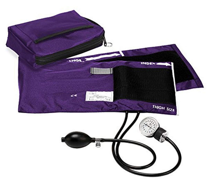 [Australia - AusPower] - Prestige Medical Premium Adult Aneroid Sphygmomanometer, Purple, X-Large, 15.00 Ounce 