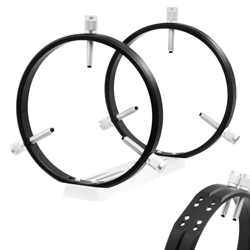 Astromania Telescope Mounting Rings Guide Scope Rings 152mm Inside Diameter Inside Diameter -152MM