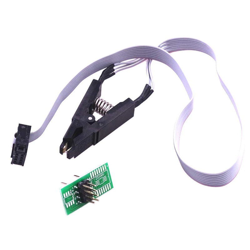 [Australia - AusPower] - OctagonStar SOP8 SOIC8 Flash Chip IC Test Clips Socket Adpter Programmer BIOS/93/24/25(1 Set) 