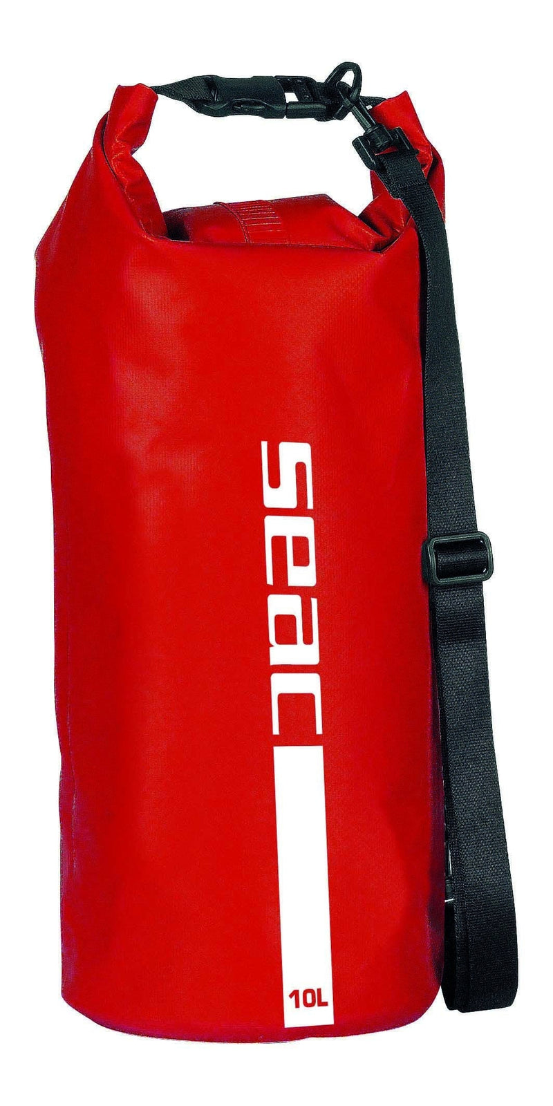 SEAC Dry Bag for Diving, Fishing, Boating and Outdoor Activities, 10 lt, red