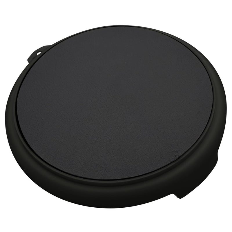 Shurhold Padded Bucket Seat/Lid — EZ-Snap Secure Fit for Shurhold Rope Handle Buckets, Doubles as a Comfy Padded Seat, Black