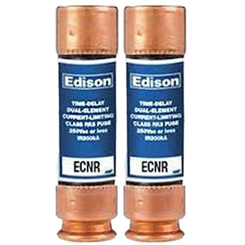 (2 Pack) Compatible Replacement for Littlefuse FLNR-20 - Edison Time Delay Fuse - 20 Amp 250V - RK5 Dual Element c