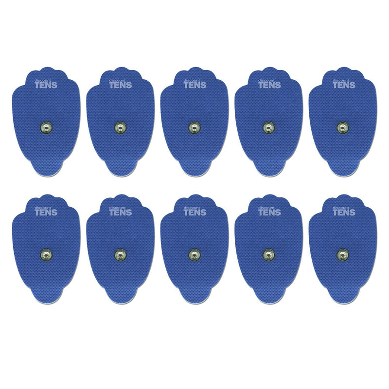[Australia - AusPower] - HiDow Compatible Replacement TENS Electrodes, Premium Quality Large Electrode Pads for Hi-Dow TENS Units, 5 Pair of Snap TENS Unit Electrodes (10 TENS Unit Pads), Discount TENS Brand 