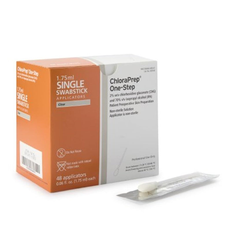 [Australia - AusPower] - Chloraprep 1.75ml Swabstick Applicator (Single) (Box of 48) by ChloraPrep 