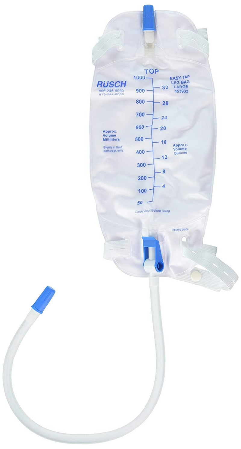 [Australia - AusPower] - Teleflex Medical Easy Tap Urinary Leg Bag - 452932EA - 1 Each / Each 