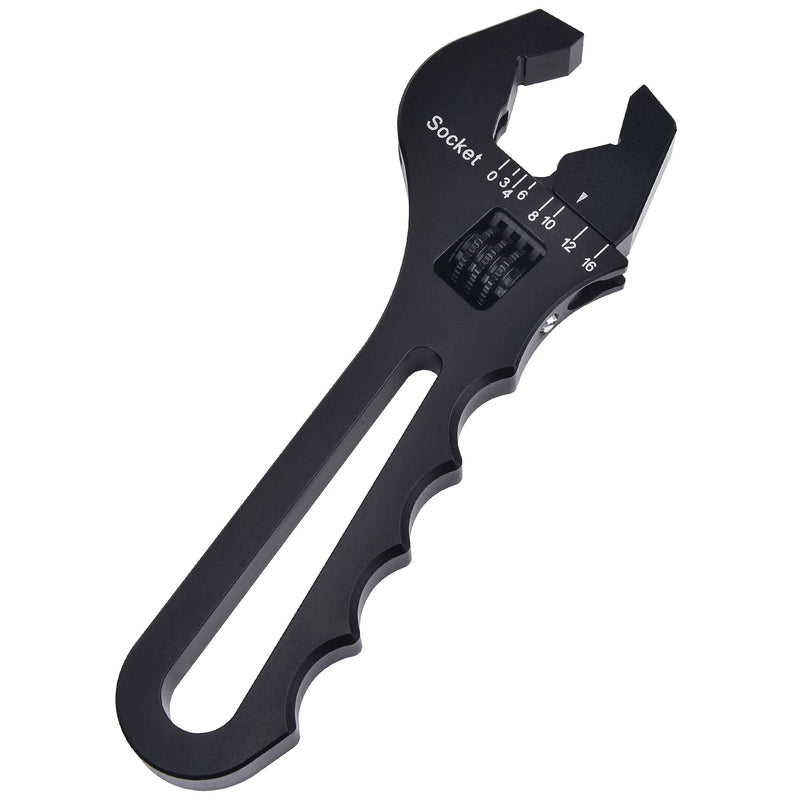 [Australia - AusPower] - EVIL ENERGY AN Fitting Hose Wrench Adjustable 3AN-16AN Aluminum Black 