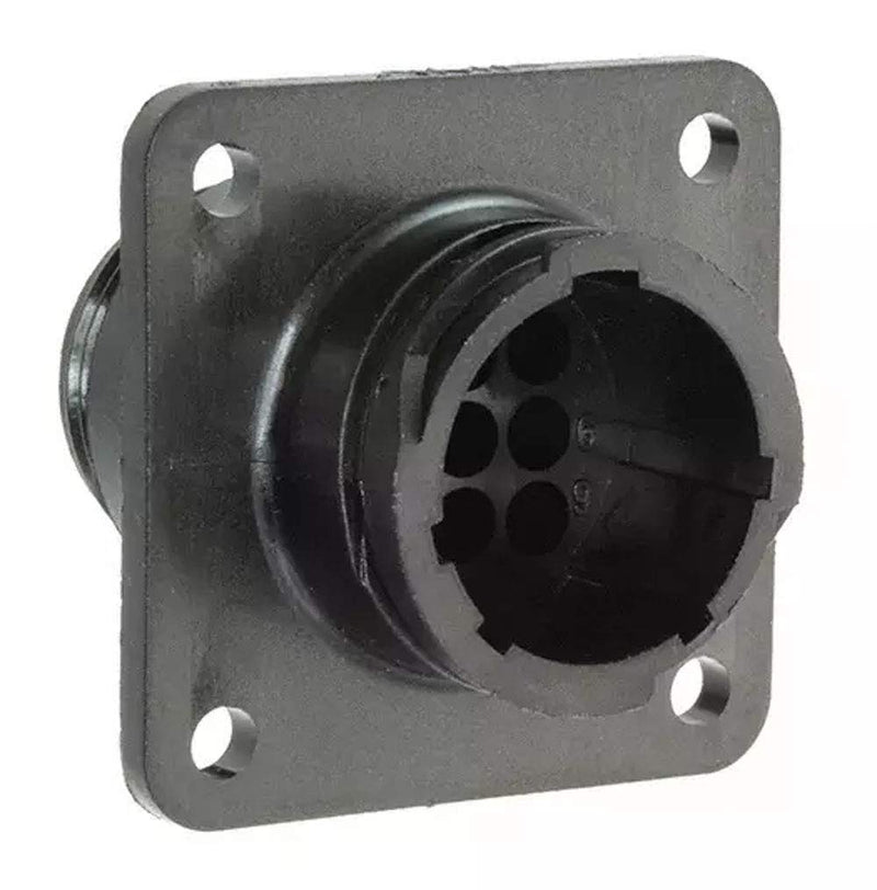 [Australia - AusPower] - Amp 206705-1 Circular Connector, Standard, Receptacle, Housing 13/9, Series 1, Plastic (Pack of 2) 