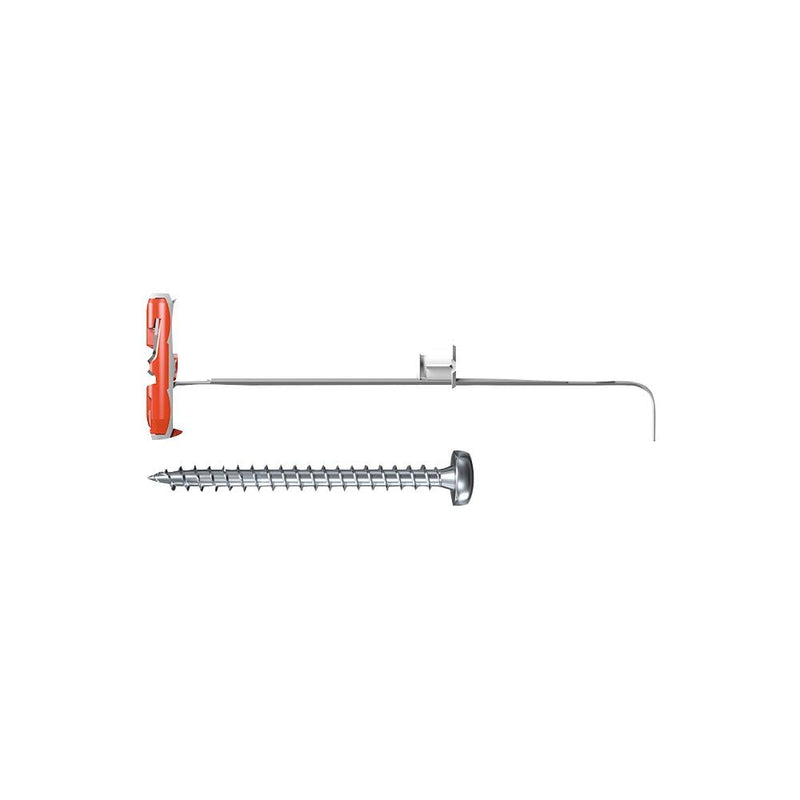 [Australia - AusPower] - fischer DuoTec 25/64" S PH LD, high-quality toggle-plug with panhead screw, 2-component-plug for fastening in plasterboard, gypsum fibreboard, wood, steel & plastic pannels, etc., 10 plugs & 10 screws DuoTec 10 