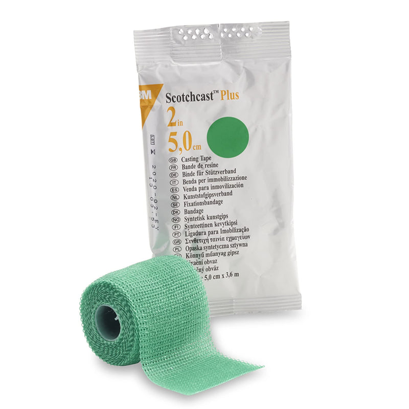 [Australia - AusPower] - 3M 82002G ScotchCast Plus Casting Tape 2" x 4 Yards - Green - 1 Roll 